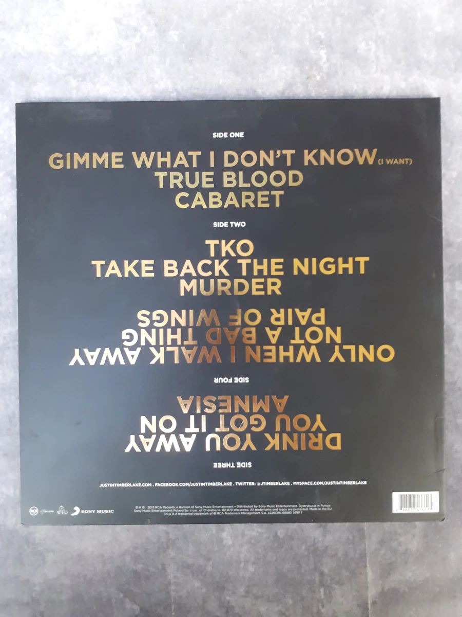 Vinyl: Justin Timberlake - The 20/20 experience - foto 3