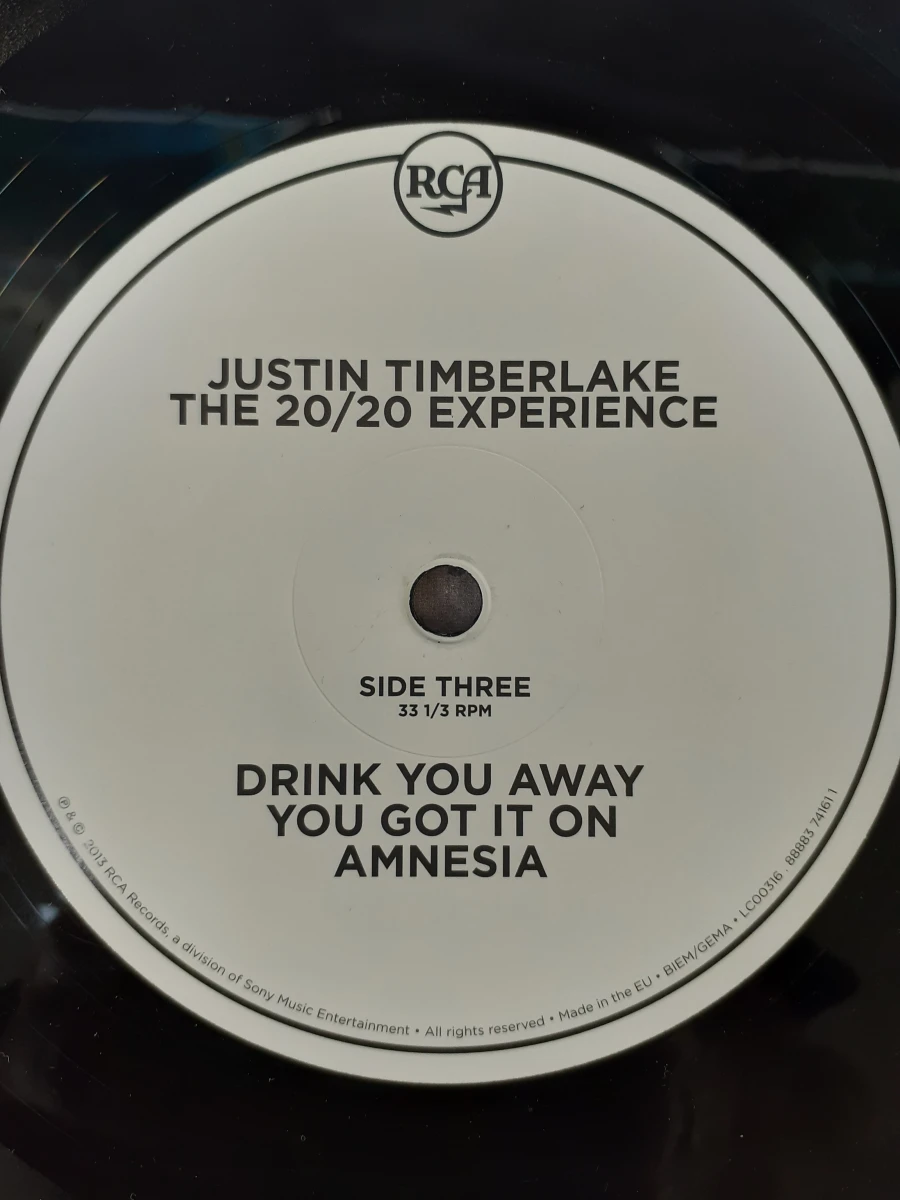 Vinyl: Justin Timberlake - The 20/20 experience - foto 7