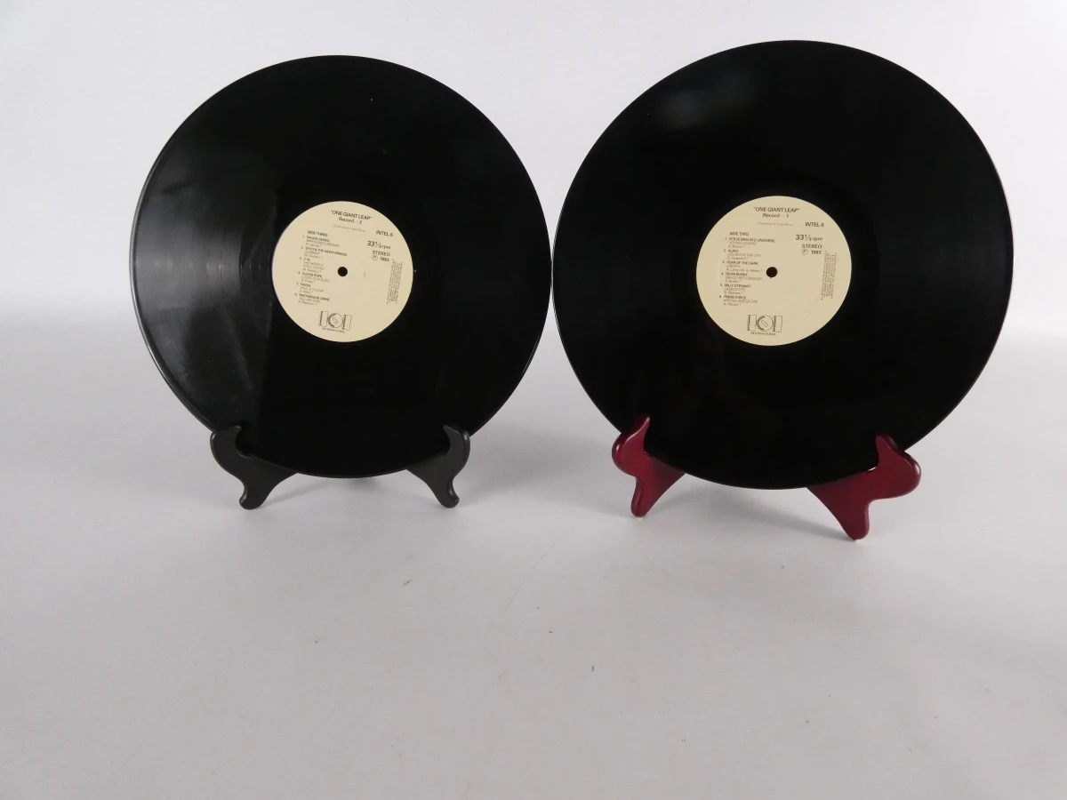 Vinyl dubbelalbum 'One Giant Leap' uit 1983