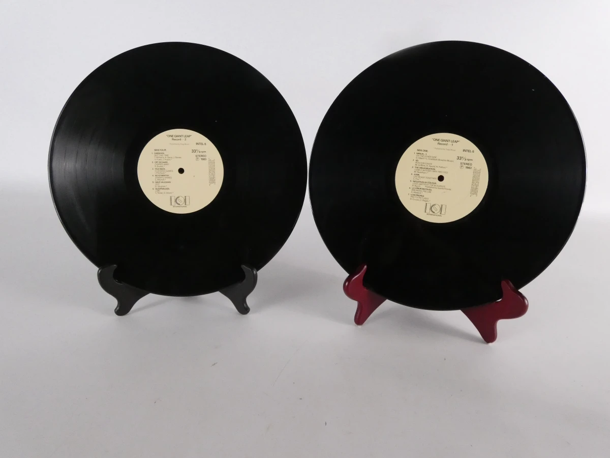 Vinyl dubbelalbum 'One Giant Leap' uit 1983