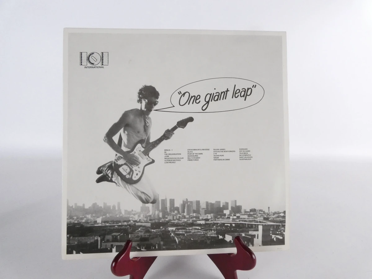Vinyl dubbelalbum 'One Giant Leap' uit 1983