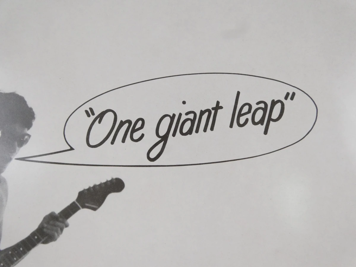 Vinyl dubbelalbum 'One Giant Leap' uit 1983