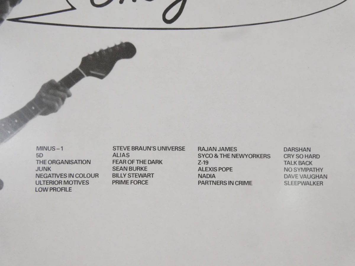 Vinyl dubbelalbum 'One Giant Leap' uit 1983