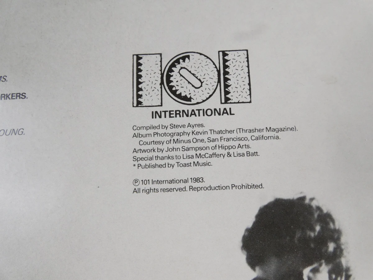 Vinyl dubbelalbum 'One Giant Leap' uit 1983