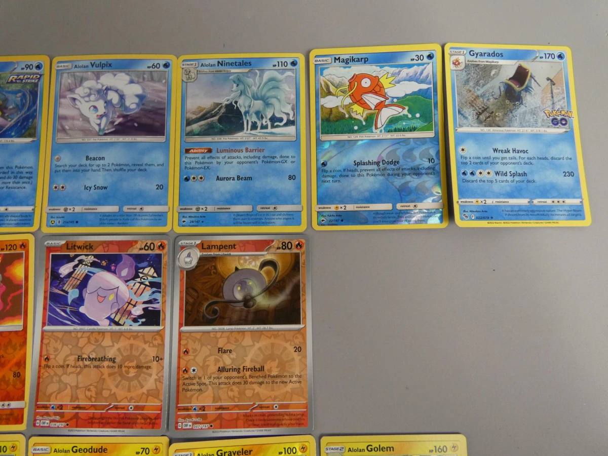 Grote Pokémon Kaartencollectie met Accessoires