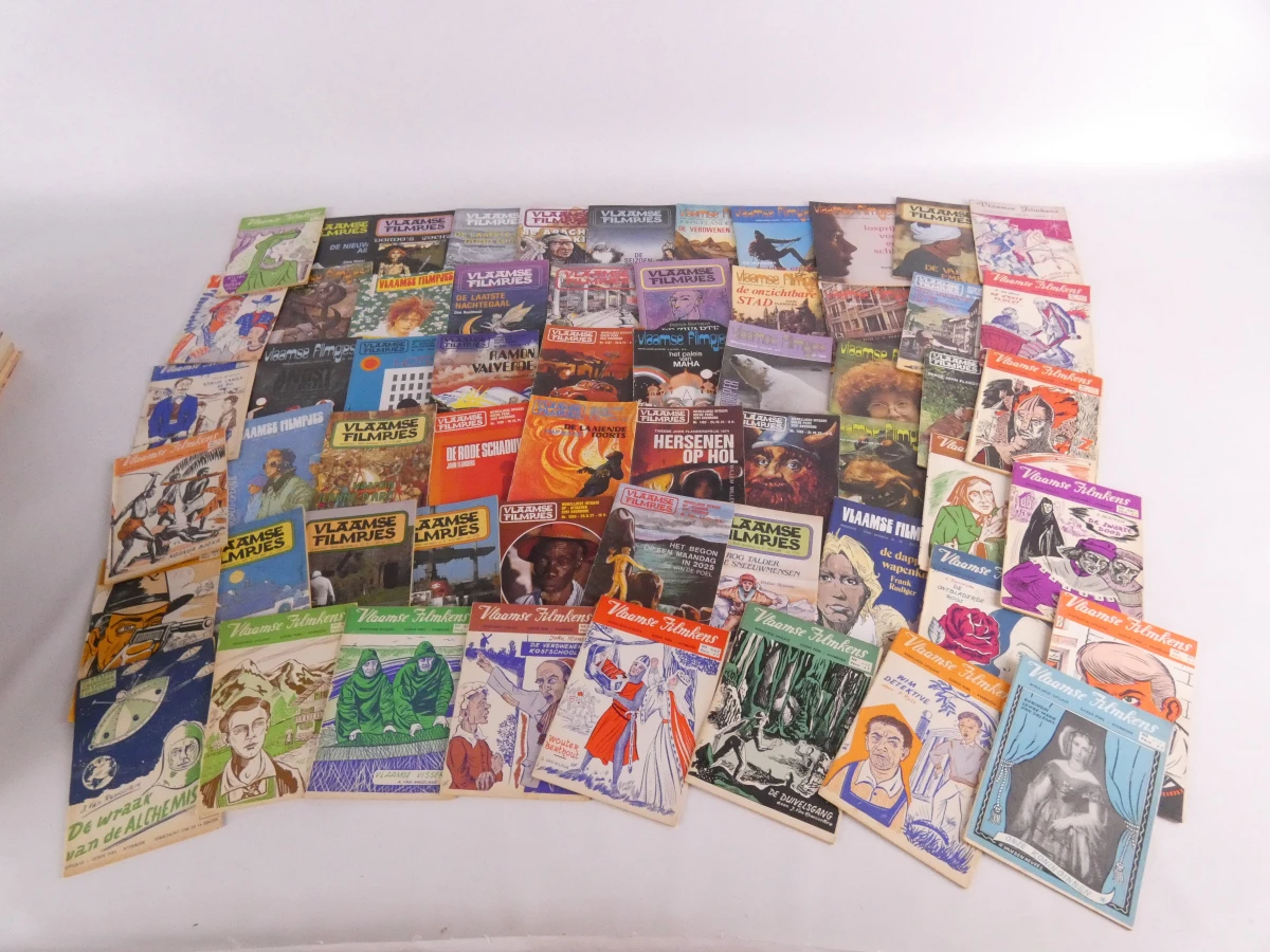 Grote collectie Vlaamse Filmpjes/Filmkens tijdschriften vintage(+850)