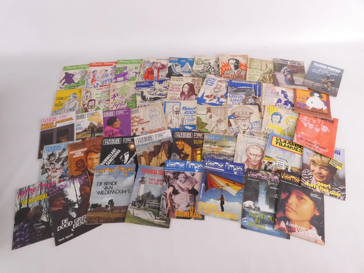 Grote collectie Vlaamse Filmpjes/Filmkens tijdschriften vintage(+850)