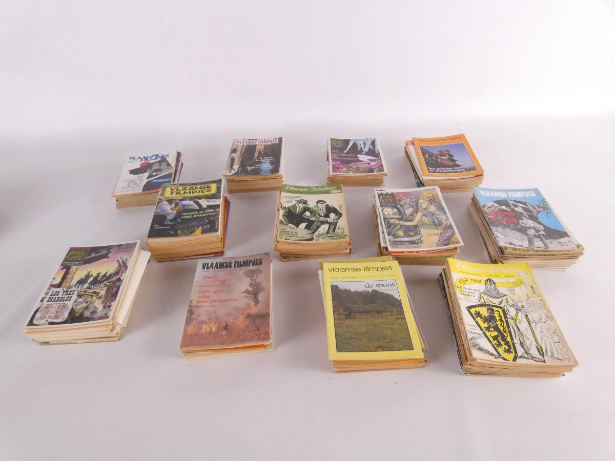 Grote collectie Vlaamse Filmpjes/Filmkens tijdschriften vintage(+850)