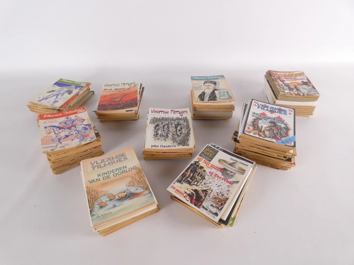 Grote collectie Vlaamse Filmpjes/Filmkens tijdschriften vintage(+850)