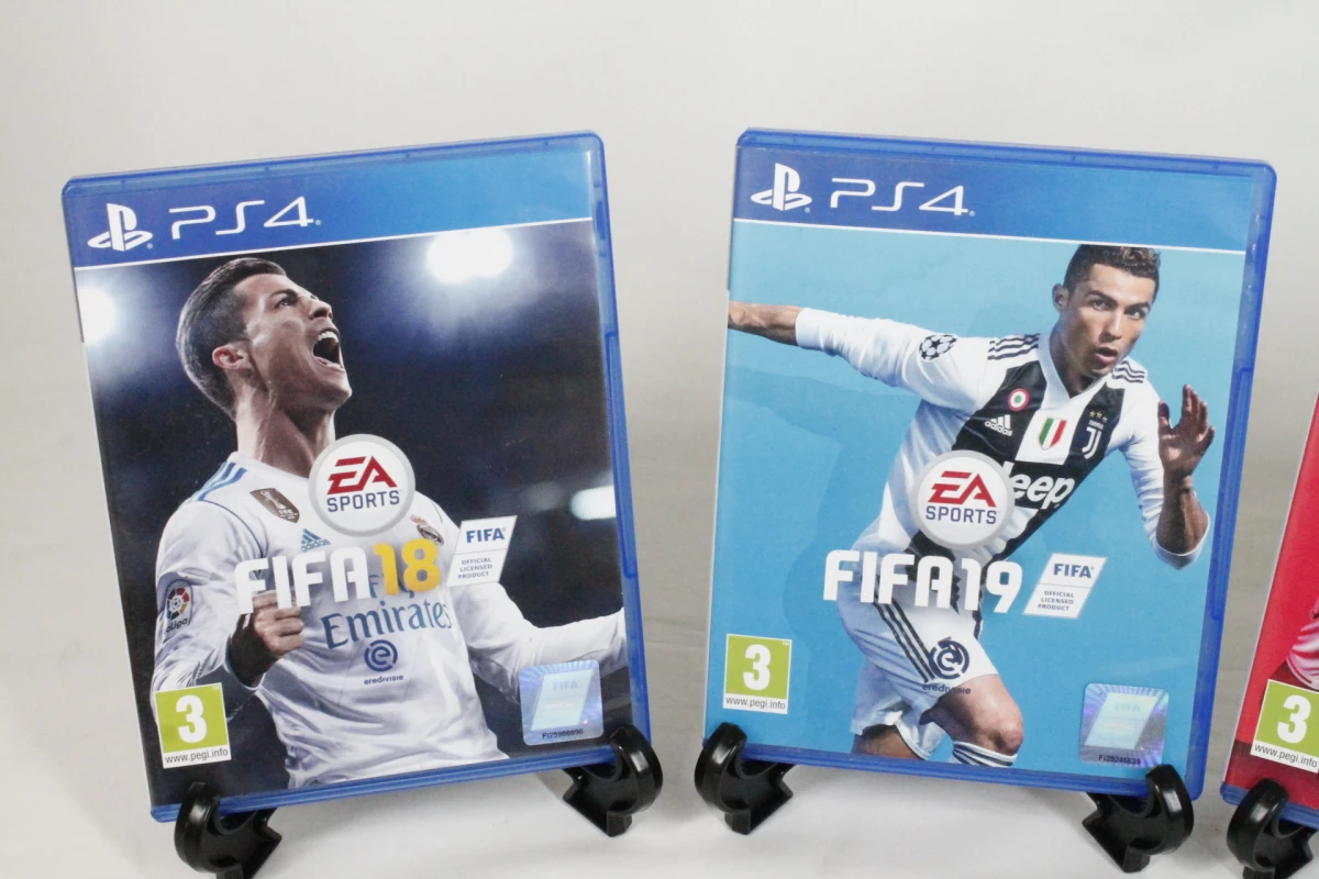 Set van 6 PS4-spelletjes met sport en actie