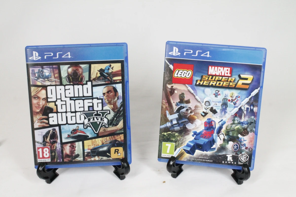 Set van 6 PS4-spelletjes met sport en actie
