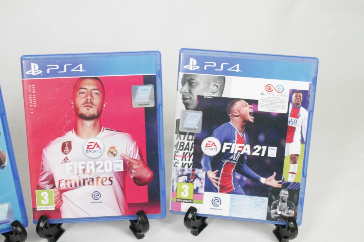 Set van 6 PS4-spelletjes met sport en actie
