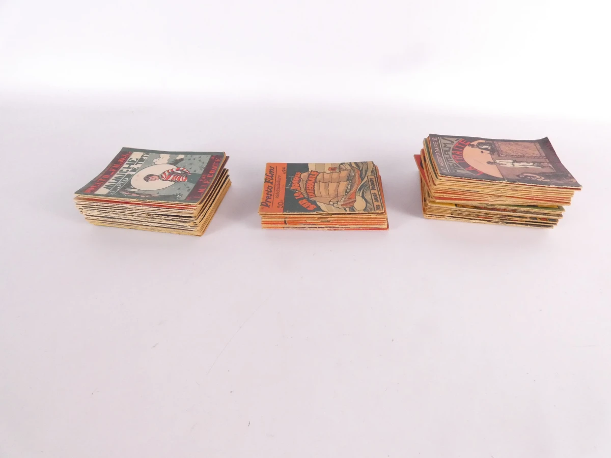 Lot vintage boekjes – Collection Presto-Films
