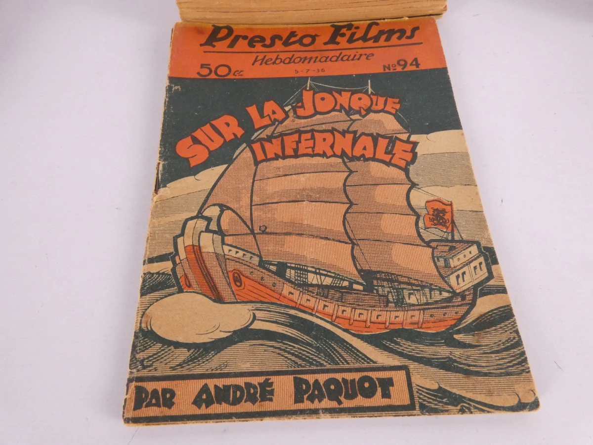 Lot vintage boekjes – Collection Presto-Films