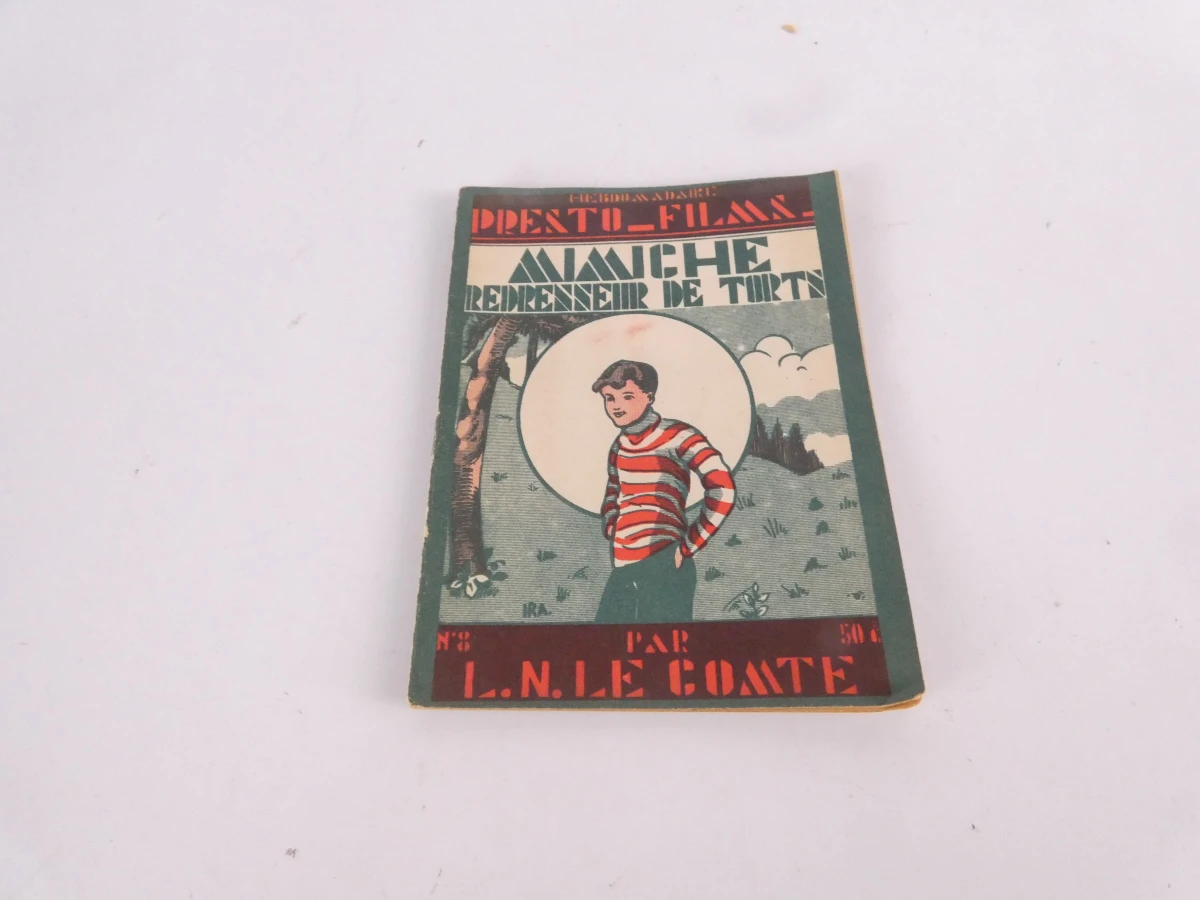 Lot vintage boekjes – Collection Presto-Films
