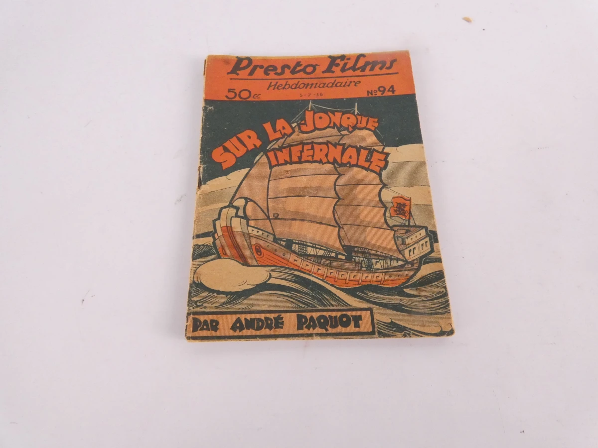 Lot vintage boekjes – Collection Presto-Films