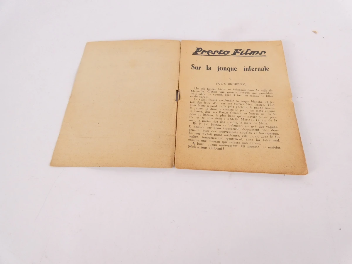 Lot vintage boekjes – Collection Presto-Films