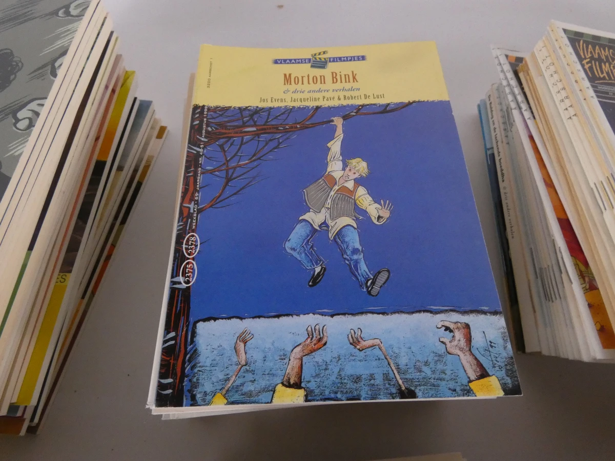 Set van diverse Vlaamse Filmpjes boeken en verhalen(+350)
