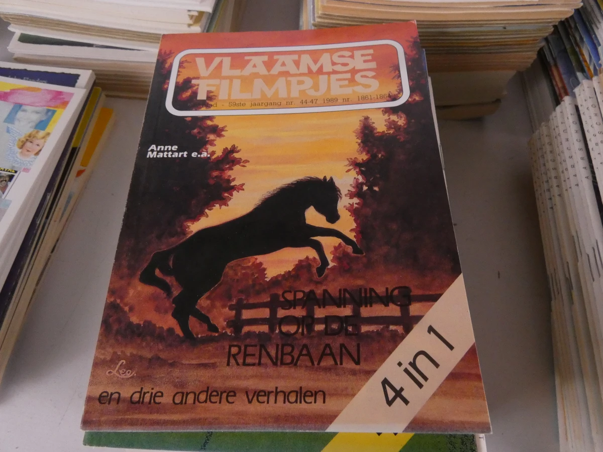 Set van diverse Vlaamse Filmpjes boeken en verhalen(+350)
