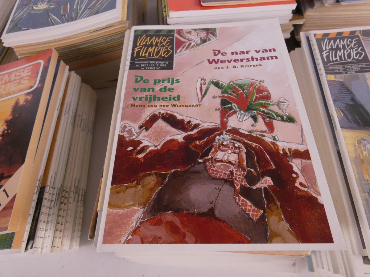 Set van diverse Vlaamse Filmpjes boeken en verhalen(+350)