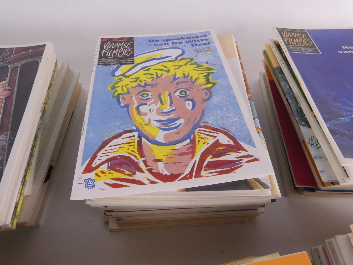 Set van diverse Vlaamse Filmpjes boeken en verhalen(+350)
