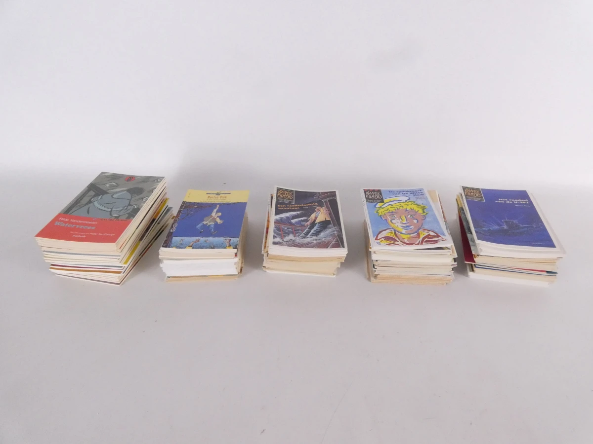 Set van diverse Vlaamse Filmpjes boeken en verhalen(+350)