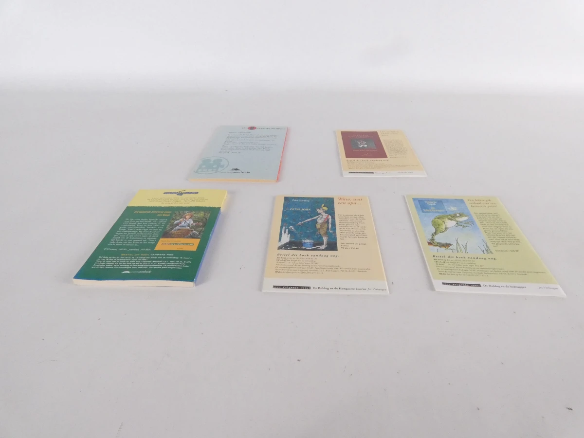Set van diverse Vlaamse Filmpjes boeken en verhalen(+350)