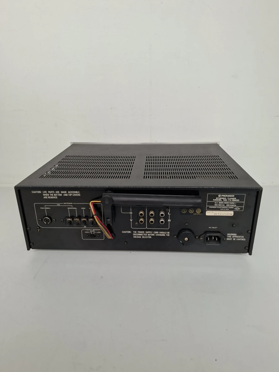 📻 Vintage Pioneer TX-9800 Quartz Locked Stereo Tuner – Topmodel! 📻 - foto 3