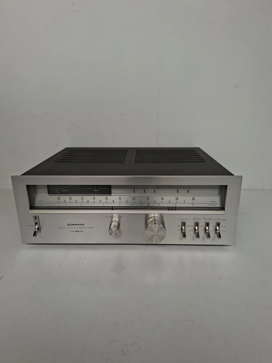 📻 Vintage Pioneer TX-9800 Quartz Locked Stereo Tuner – Topmodel! 📻 - foto 2