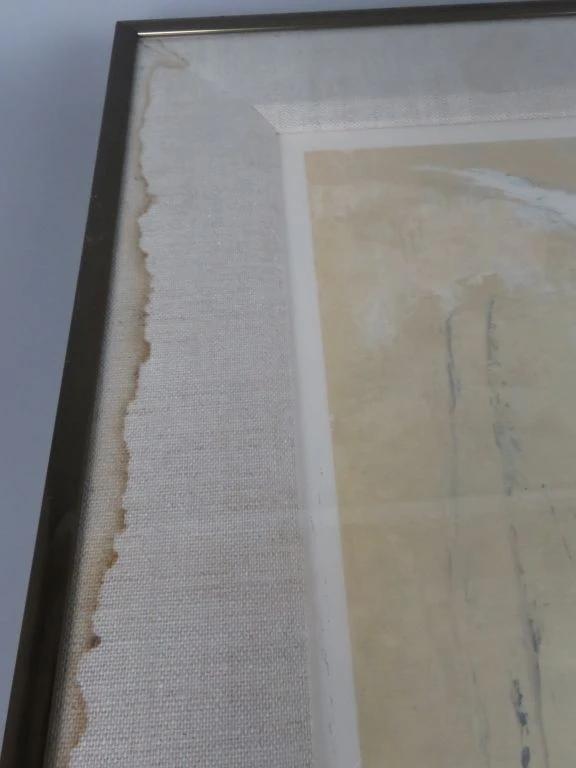 Schilderij met meeuwen aan zee
