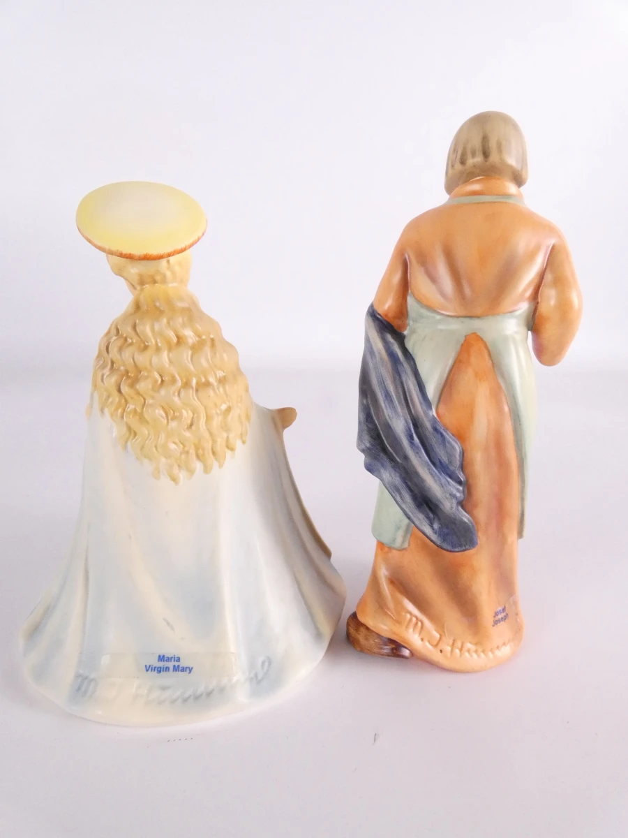 Goebel M.I. Hummel kerststal beeldjes set