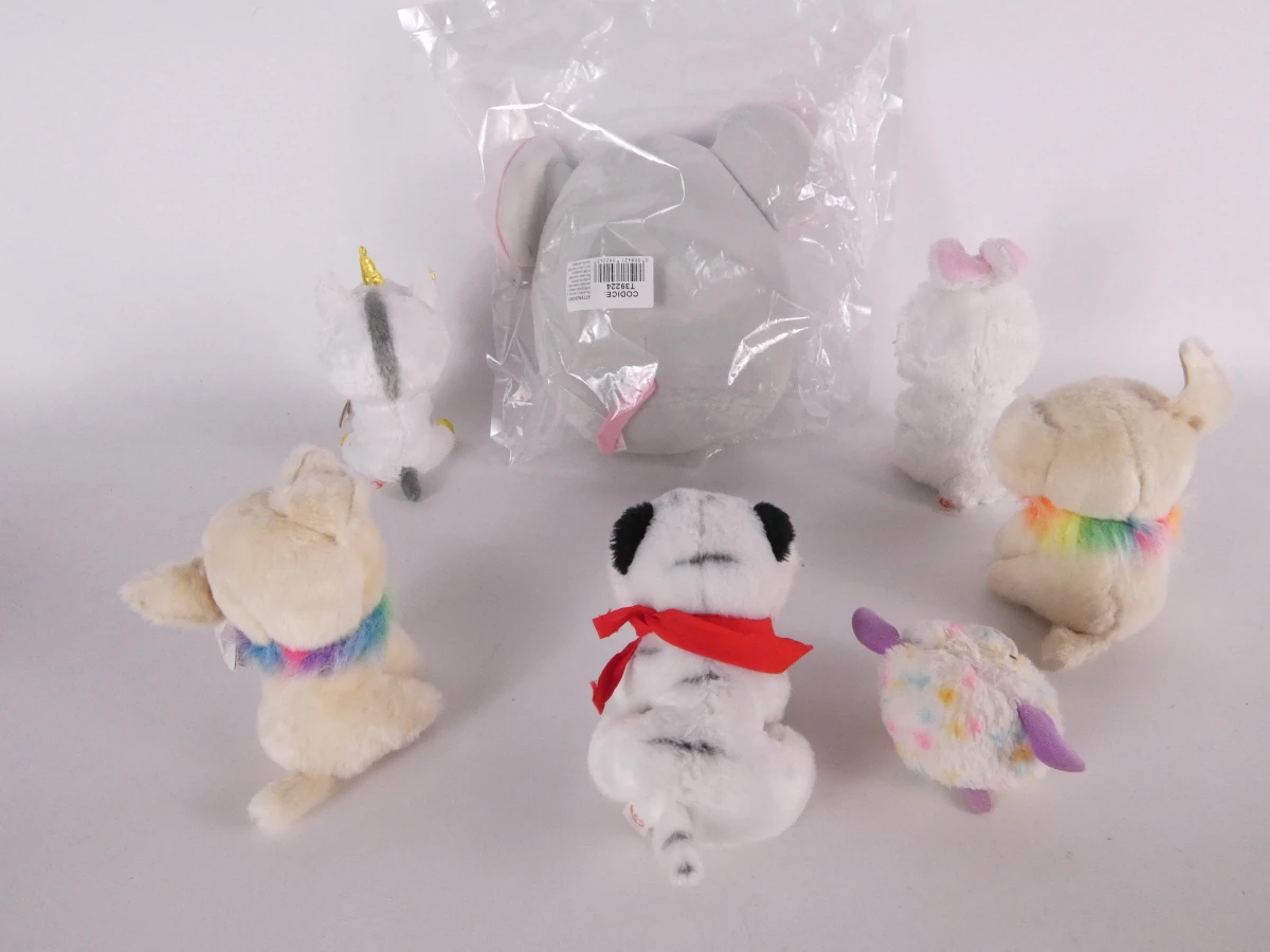 Set van diverse TY Beanie Boos knuffels en pluche dieren