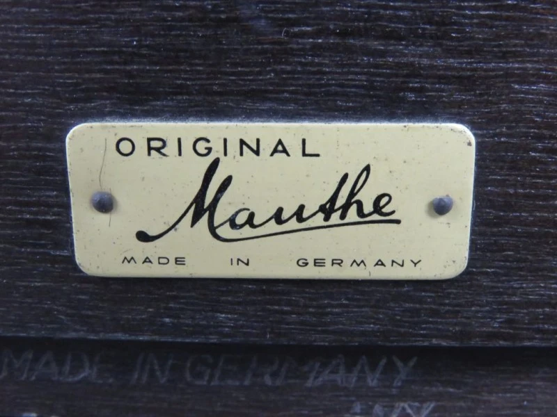 Authentieke Originele Mauthe Schoorsteenmantelklok – Jaren 50