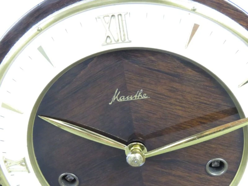Authentieke Originele Mauthe Schoorsteenmantelklok – Jaren 50
