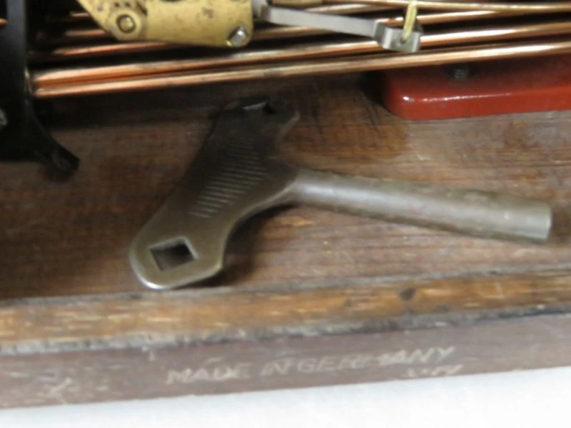 Authentieke Originele Mauthe Schoorsteenmantelklok – Jaren 50