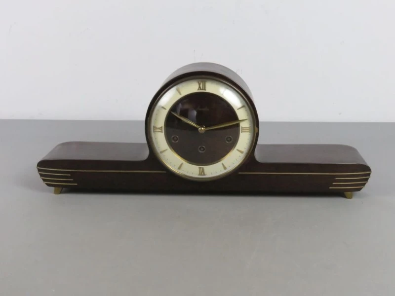 Authentieke Originele Mauthe Schoorsteenmantelklok – Jaren 50