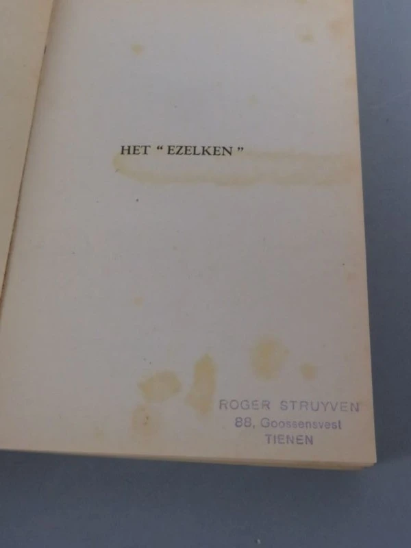 Boek Het ezelken