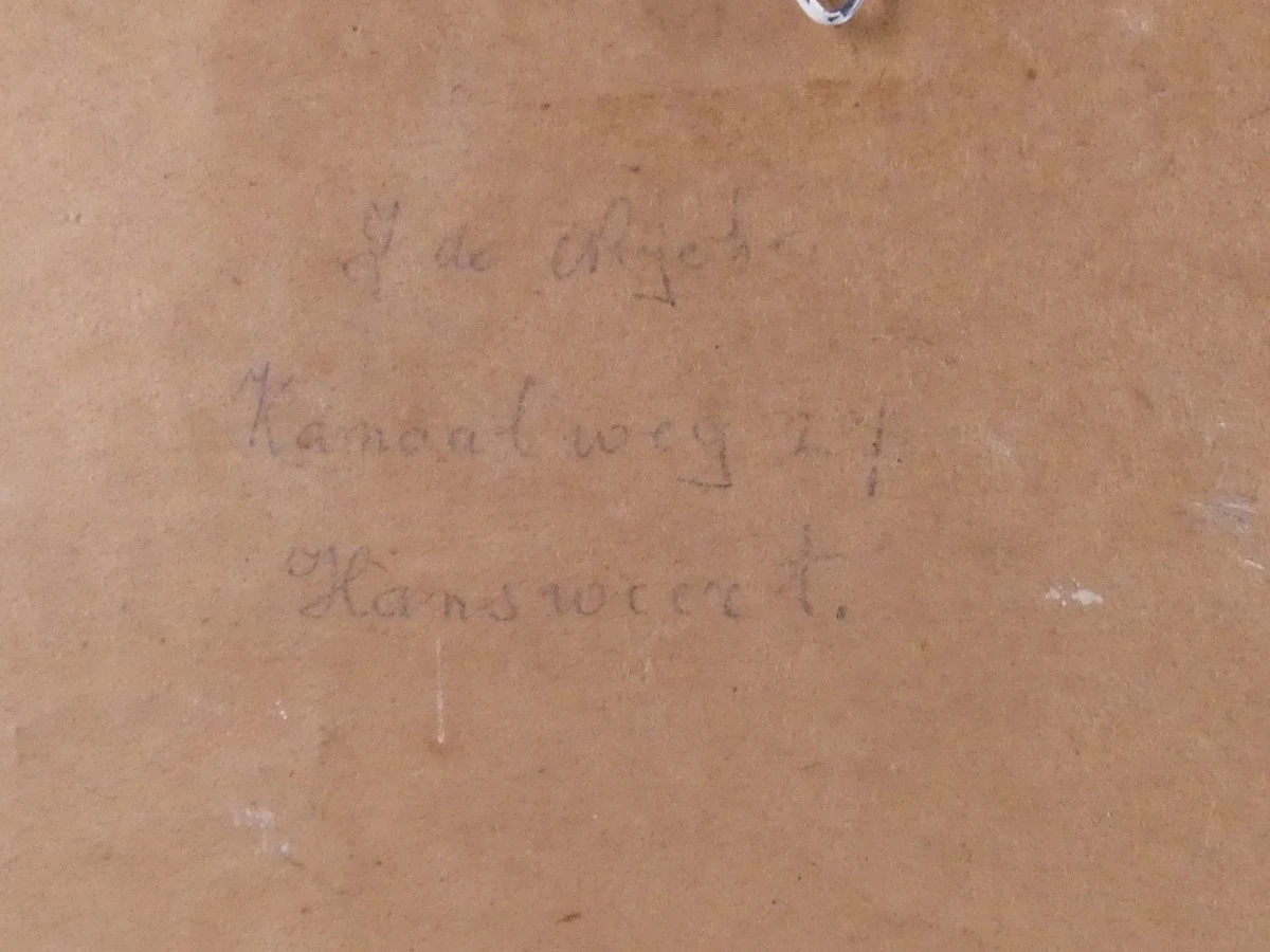 Handgemaakt model van een Nederlands vrachtschip, Modjokerto