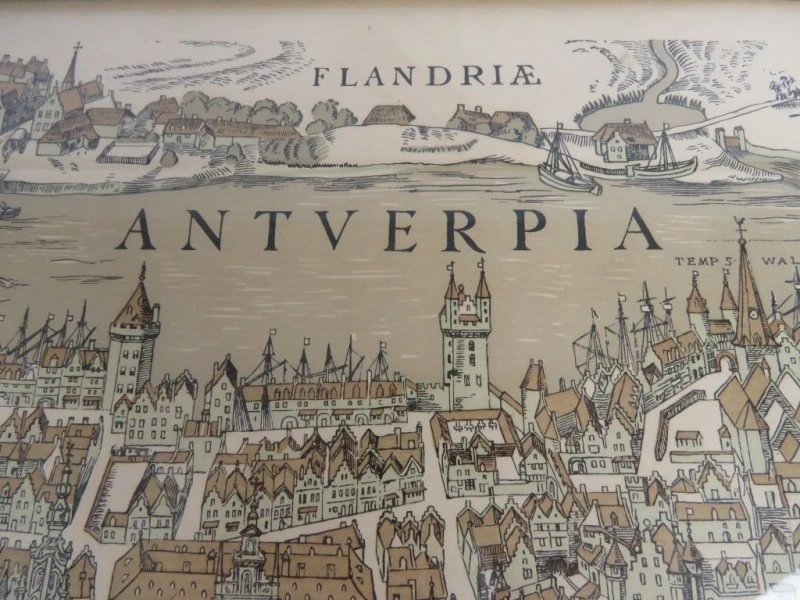 Historische Kaart van Antwerpen