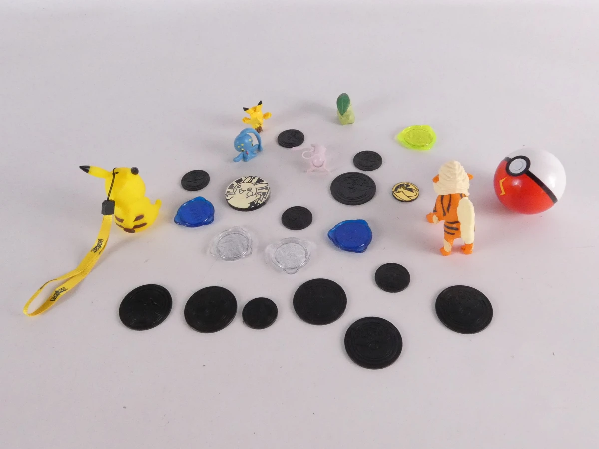 Set Pokémon knuffels en verzamelitems
