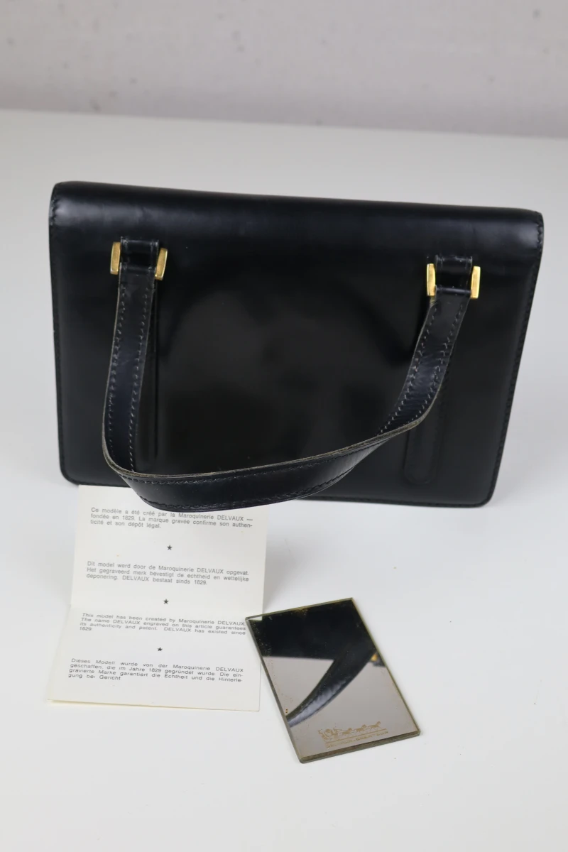 Vintage Delvaux handtas met certificaat
