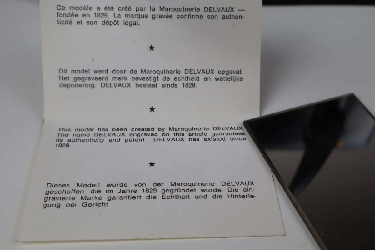 Vintage Delvaux handtas met certificaat