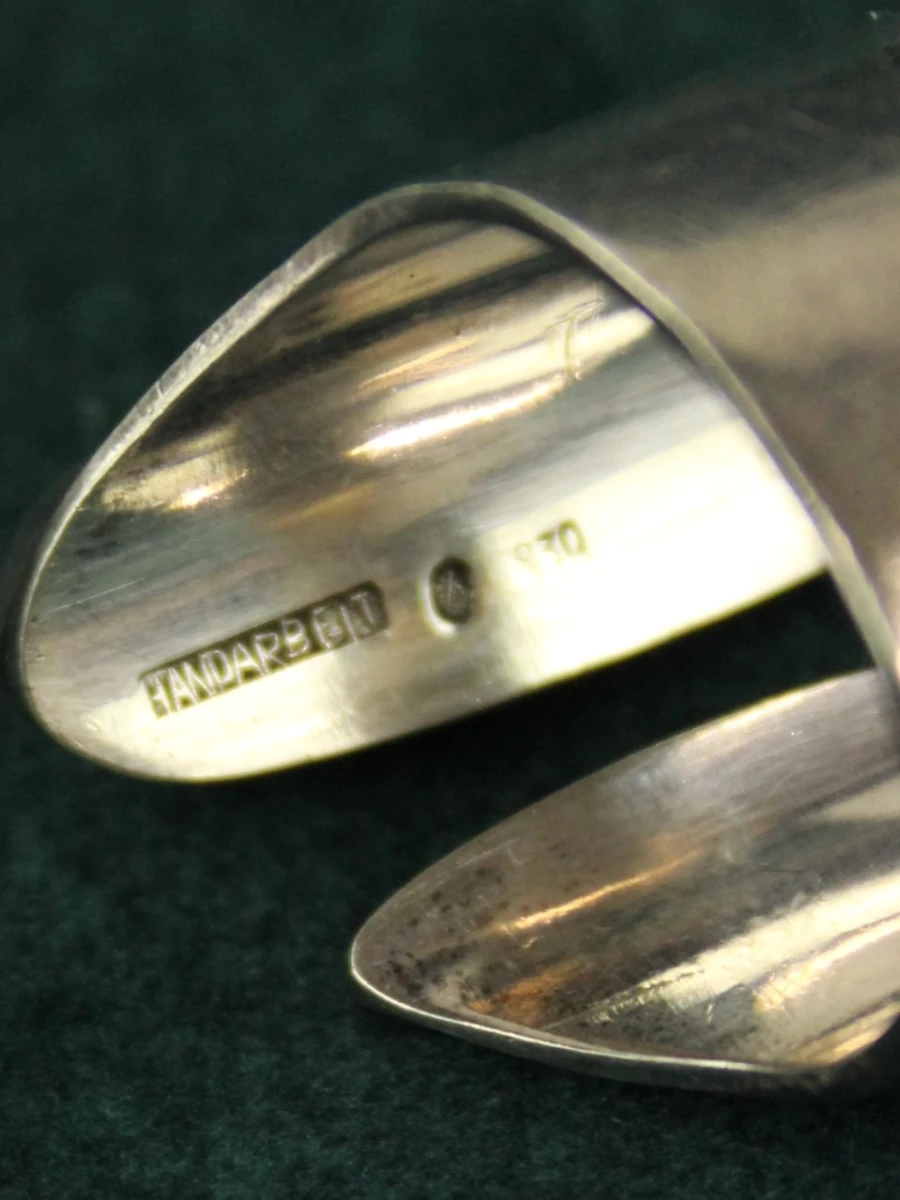 .830 zilveren ring met rozenkwarts