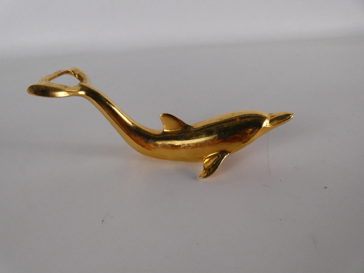 Set 3 vintage metalen flessenopeners in dierenvorm