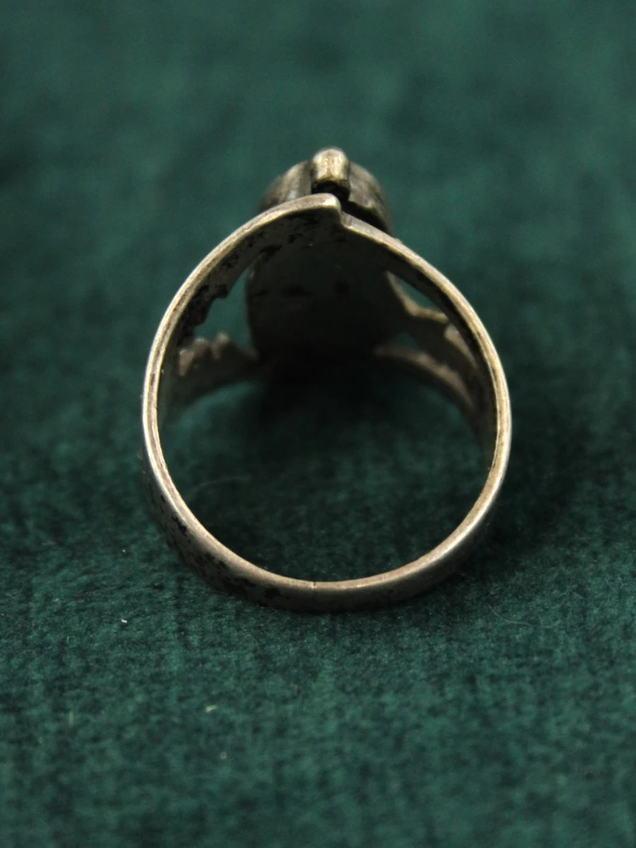 Sterling zilveren ring met lapis lazuli