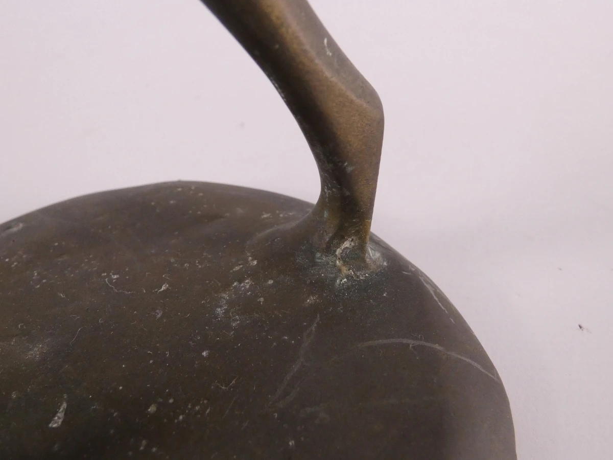Decoratieve bronzen sculptuur, Afrikaanse tribale kunst, De Jager