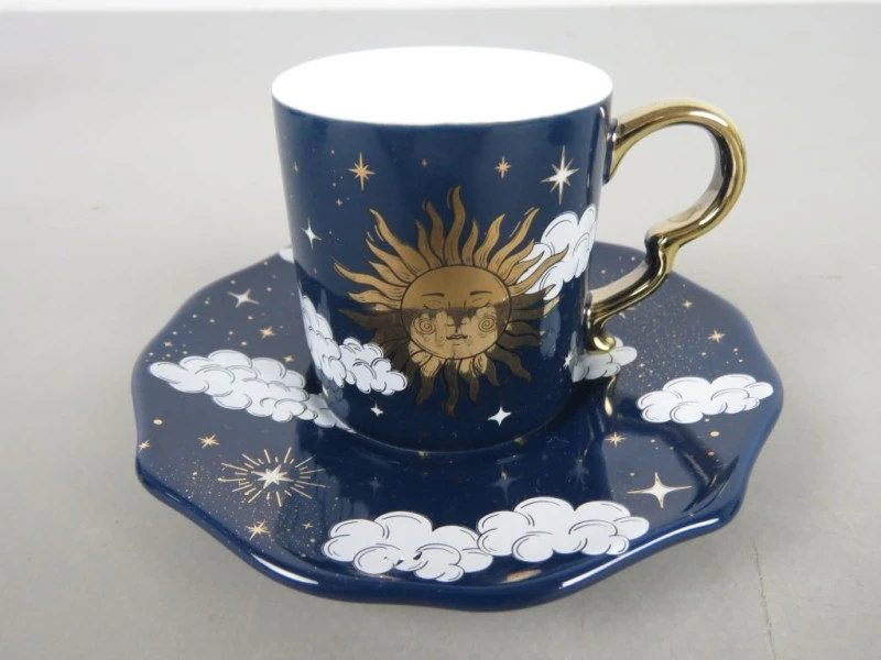 Bialetti Cielo Stellato: Special Edition Moka Express met Espressokoppen
