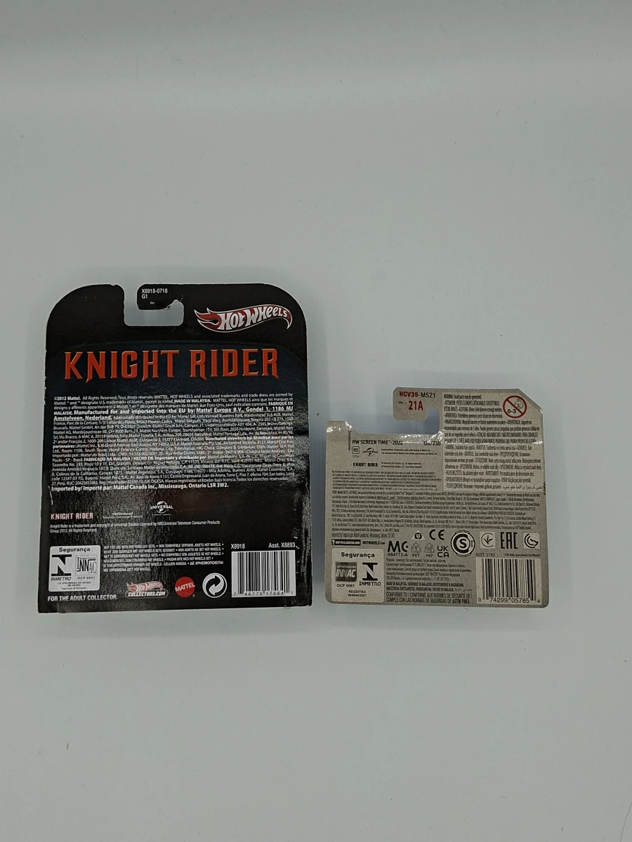 🚔 Unieke Set van 2 Hot Wheels Knight Rider Auto's – K.I.T.T. & K.I.T.T. Super Pursuit Mode 🚔 - foto 4
