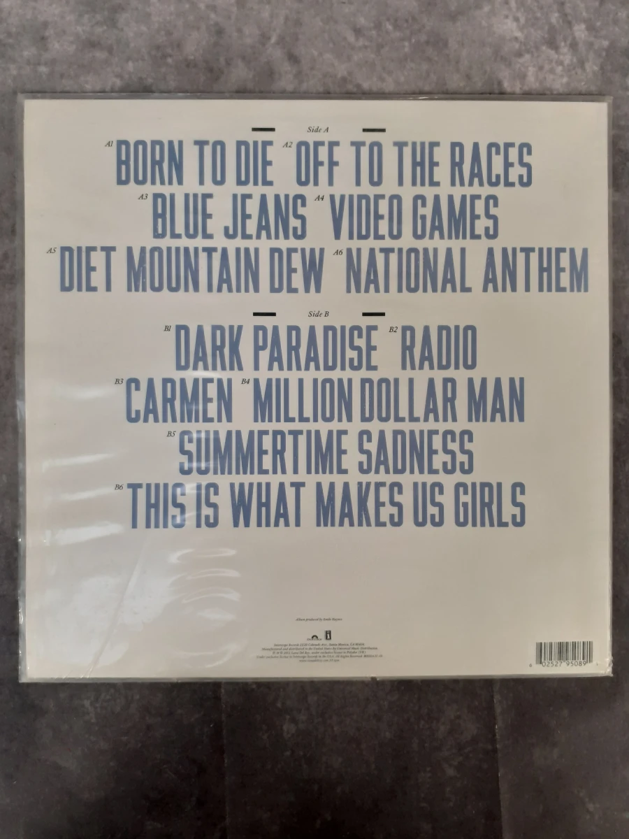 Vinyl: Lana Del Rey - Born to Die - foto 2