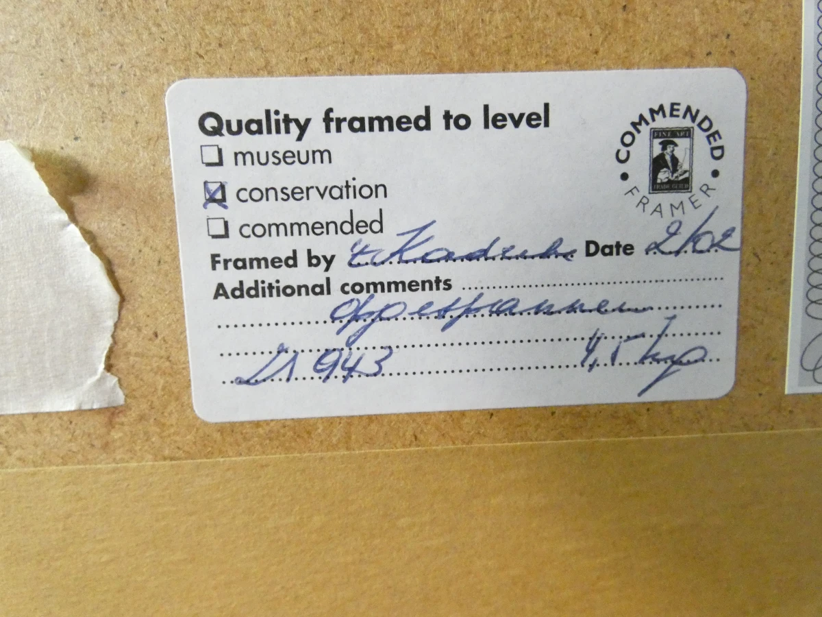 Gesigneerd kunstwerk Sint-Romboutscollege Mechelen